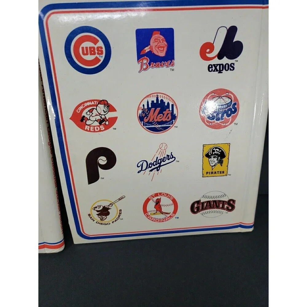 American & National League Baseball Sticker Albums MLB Vintage 1983 Imperial Toy